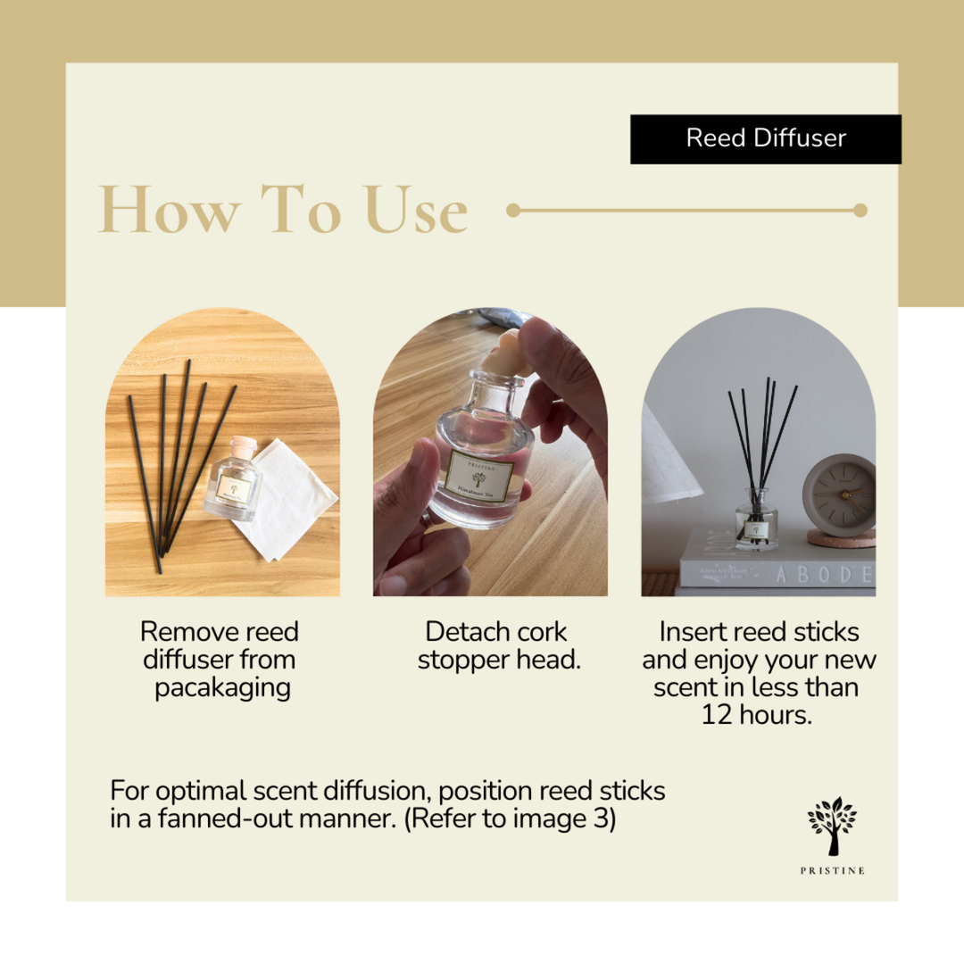 Pristine Bundle Reed Diffuser - Signature Series - Essential Oil Reed ...